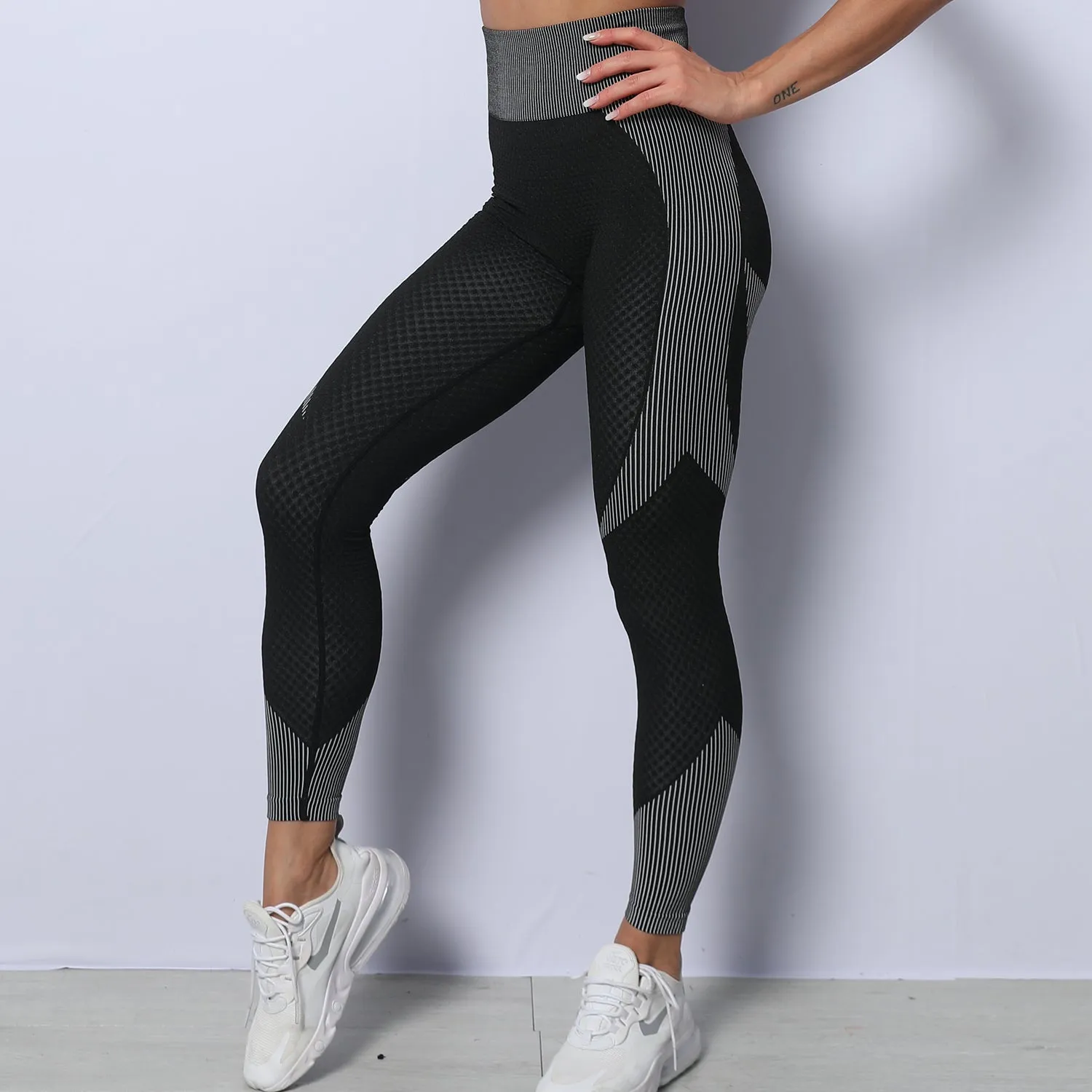 3 Piece Seamless Zipper Yoga Pant Sets