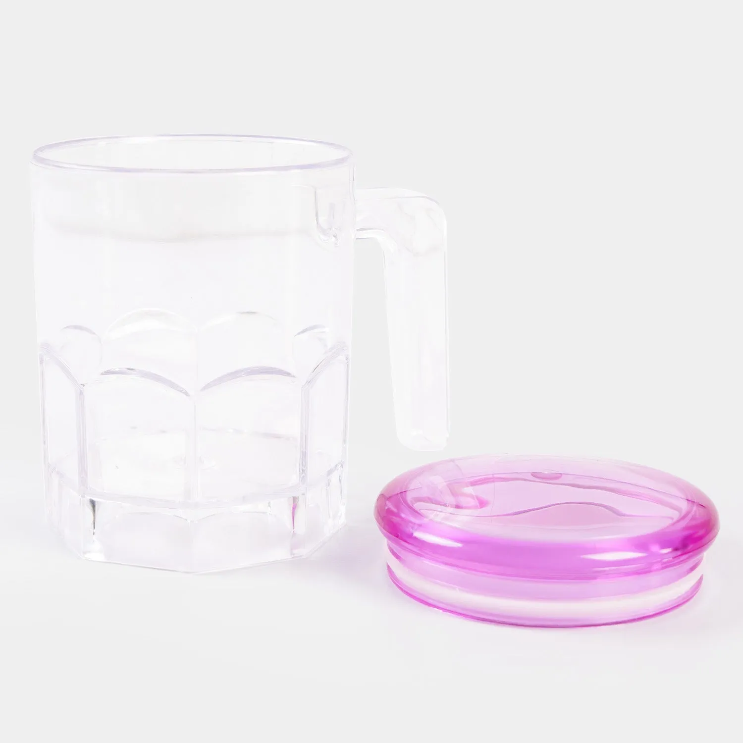 Acrylic Mug/Cup With Air Tight Lid