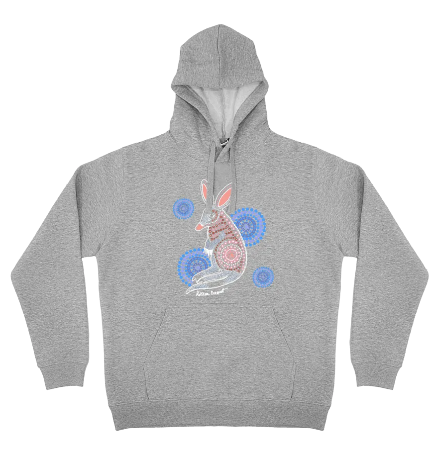 Adults Cozy Hoodie - Bilby By Kathleen Buzzacott