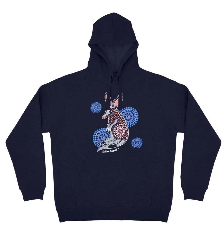 Adults Cozy Hoodie - Bilby By Kathleen Buzzacott