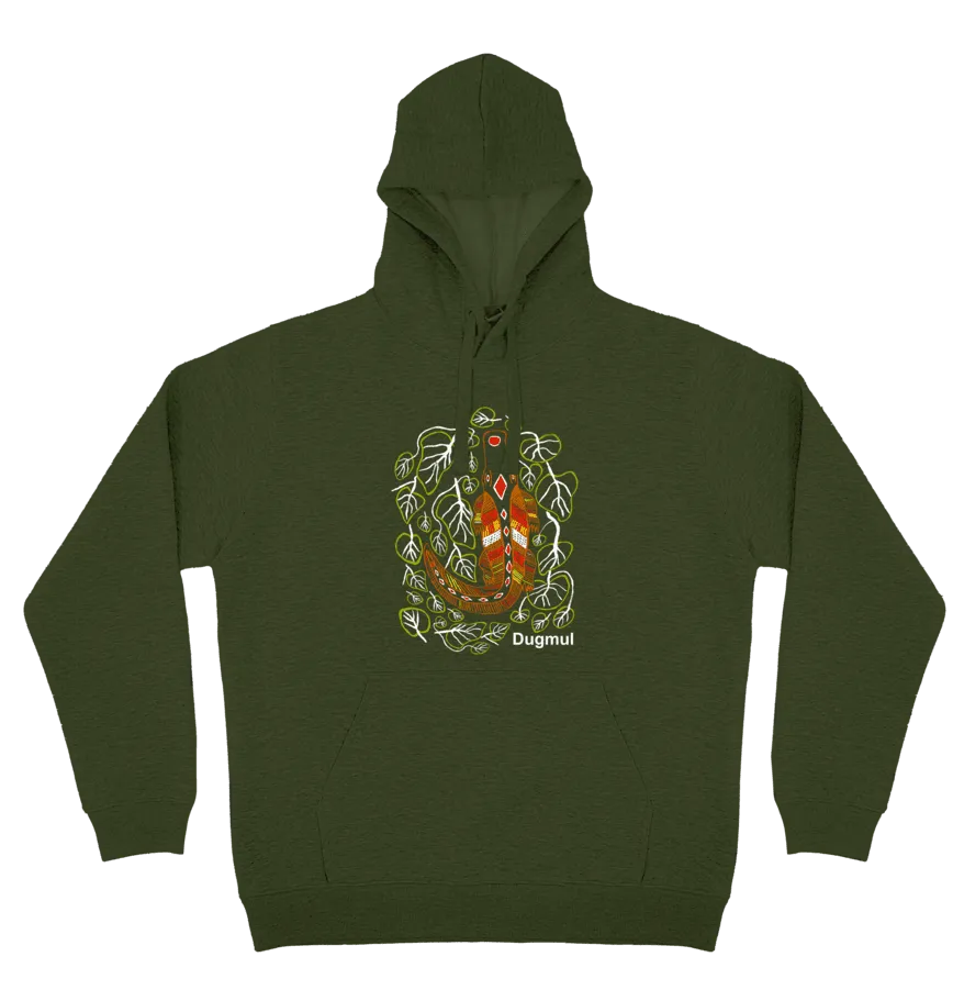 Adults Cozy Hoodie - Croc By Graham Kenyon