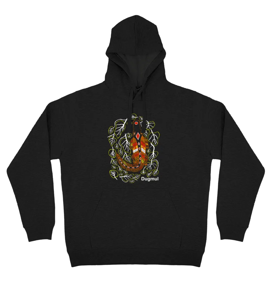 Adults Cozy Hoodie - Croc By Graham Kenyon