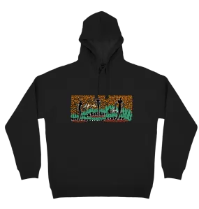 Adults Cozy Hoodie - Nandewar Hunting By Wendy Pawley