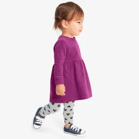 Baby cozy pocket dress