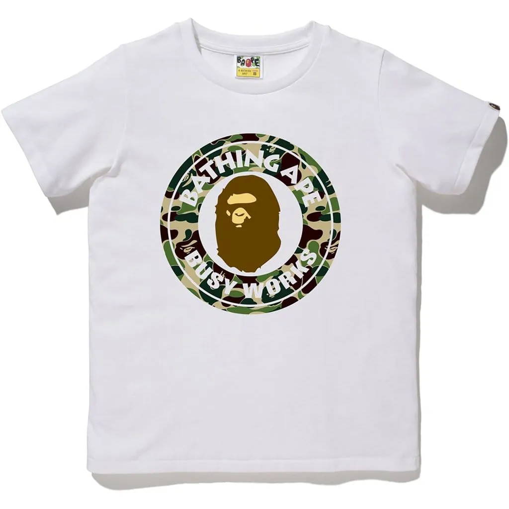 BAPE ABC CAMO BUSY WORKS WHITE /GREEN