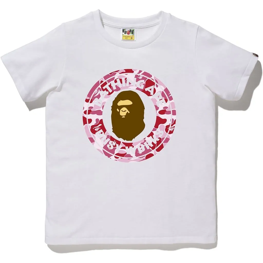 BAPE ABC CAMO BUSY WORKS WHITE/PINK