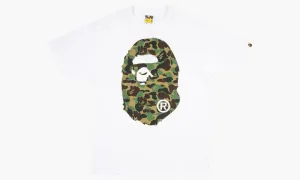 BAPE ABC CAMO TEE WHITE/GREEN