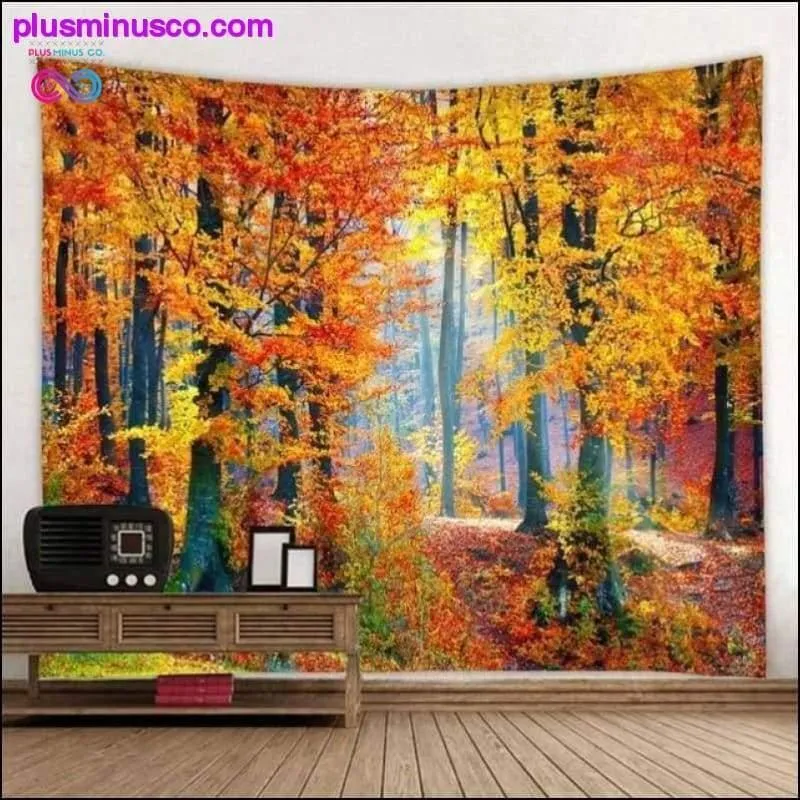 Beautiful Natural Forest Printed Large Wall Tapestry Cheap