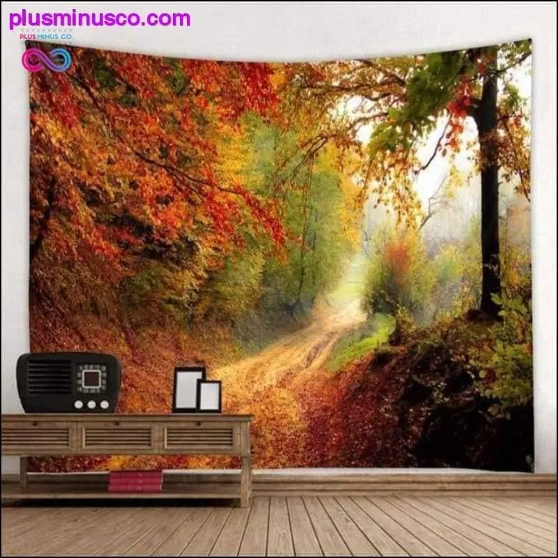 Beautiful Natural Forest Printed Large Wall Tapestry Cheap