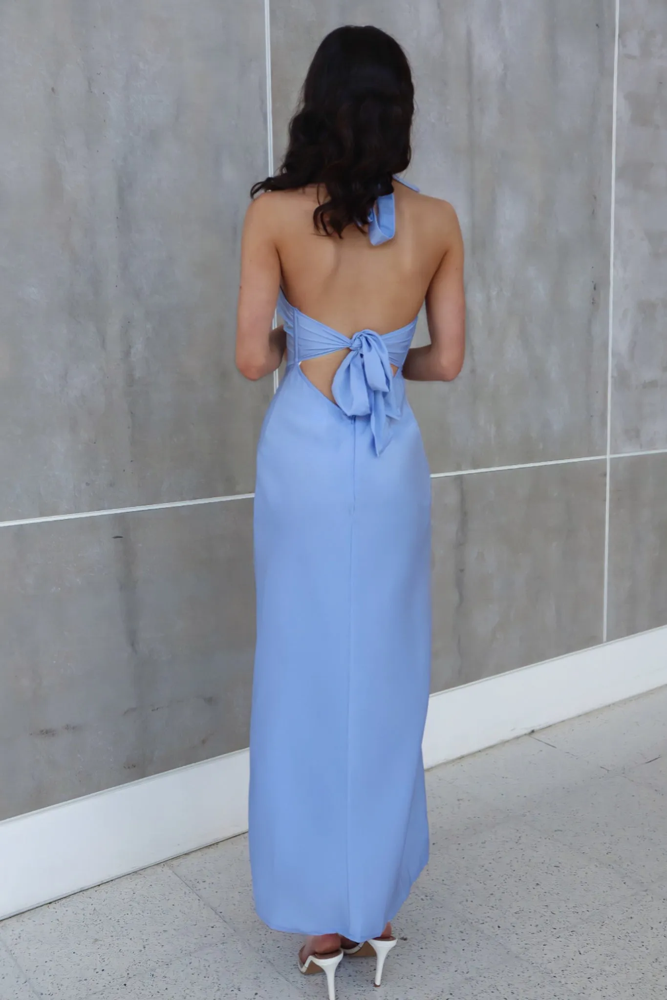 Bella Formal Gown - Periwinkle Blue