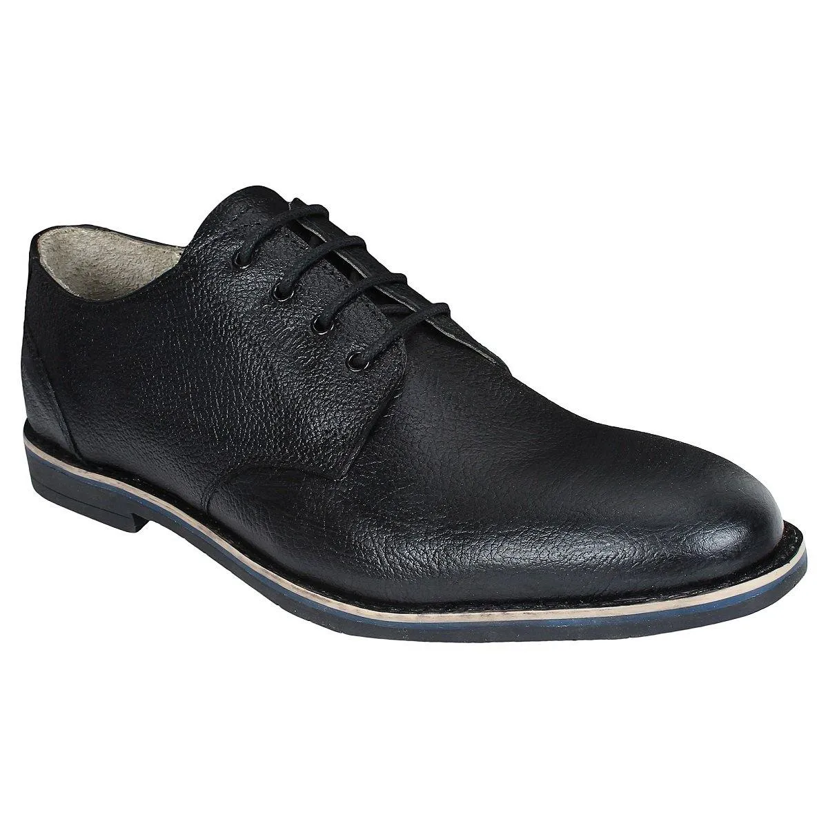 Black Formal Shoes For Men-Defective