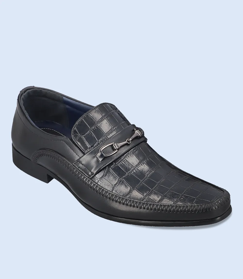 BM4169-BLACK-Men Formal Slip-on's