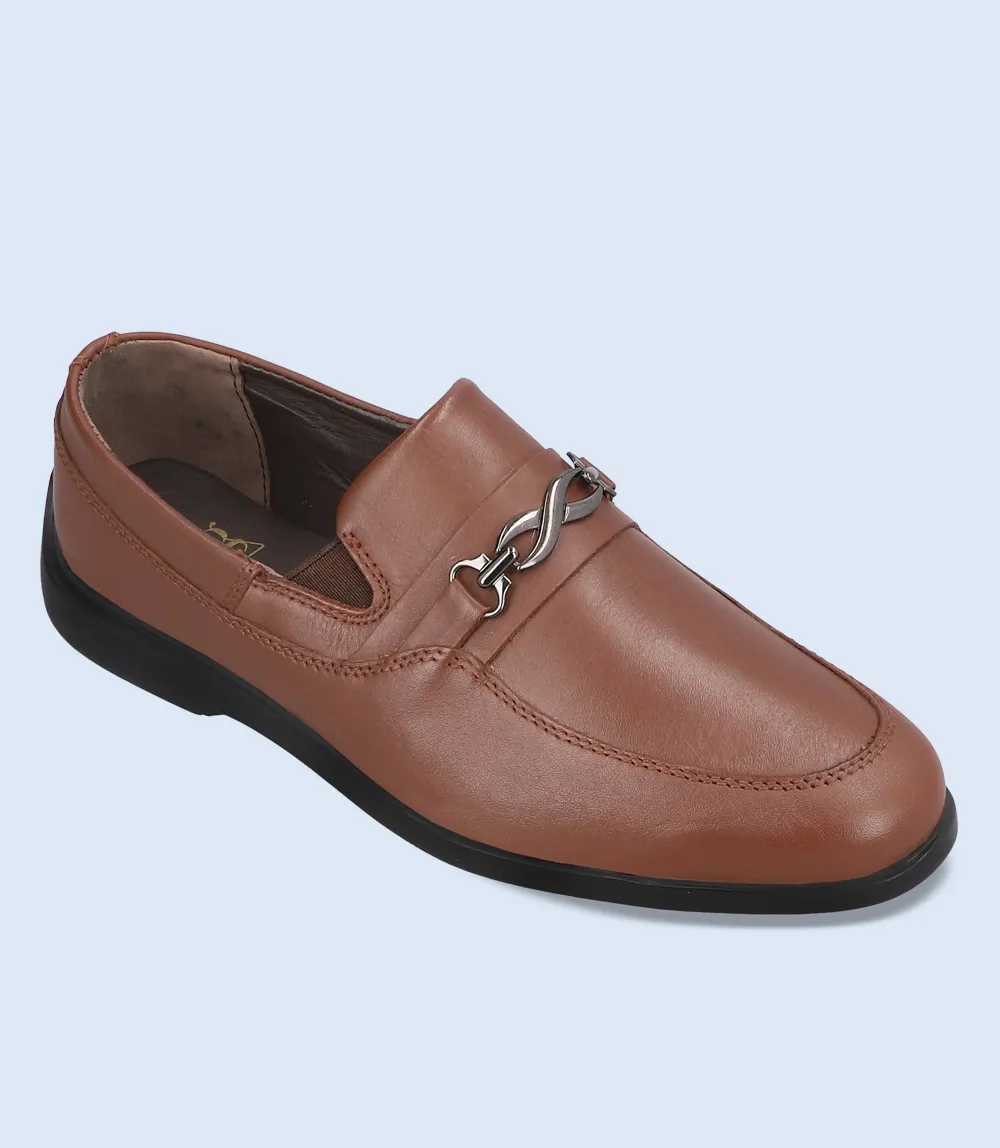 BM5200-TAN-Men Formal Slip-on's