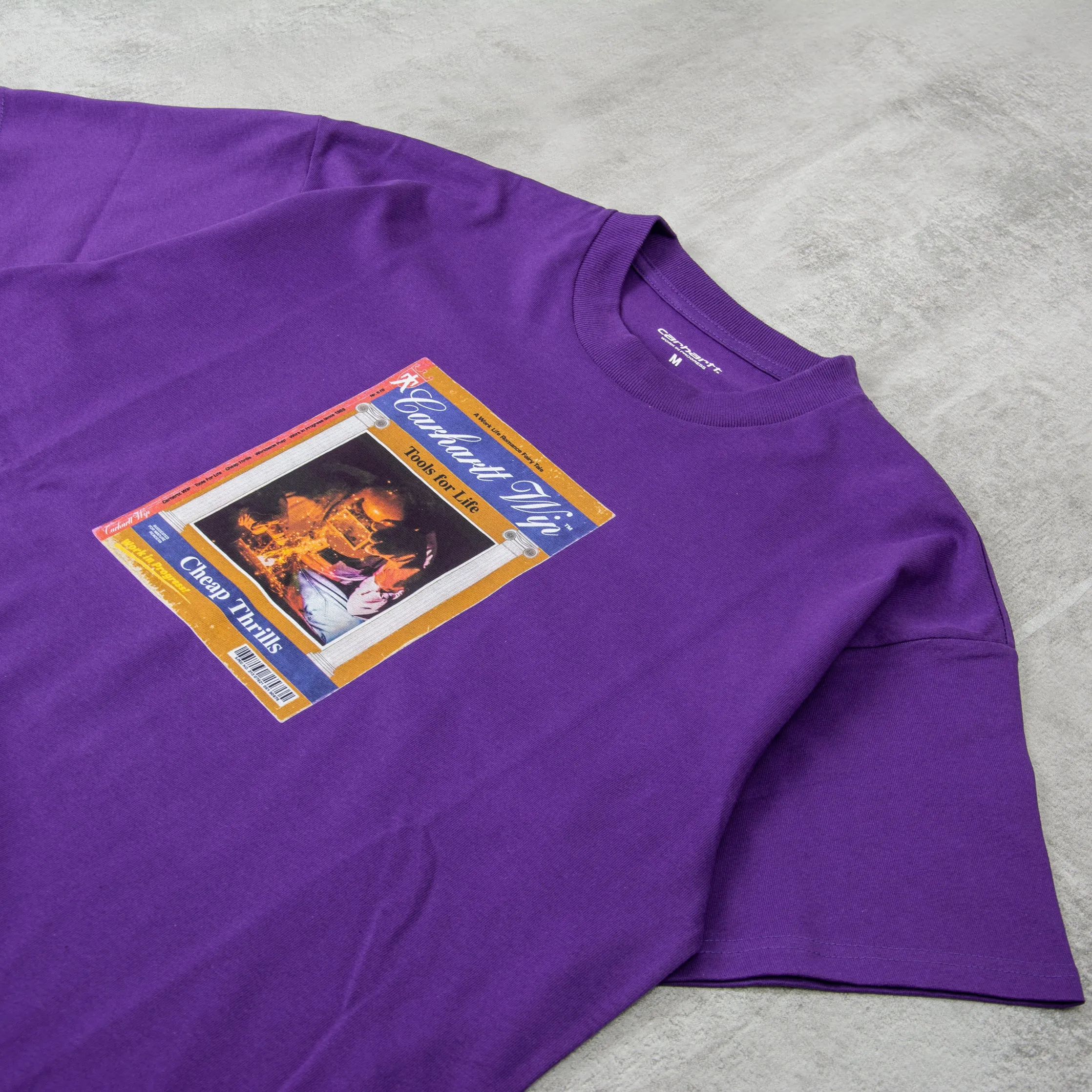 Carhartt WIP Cheap Thrills Tee - Tyrian