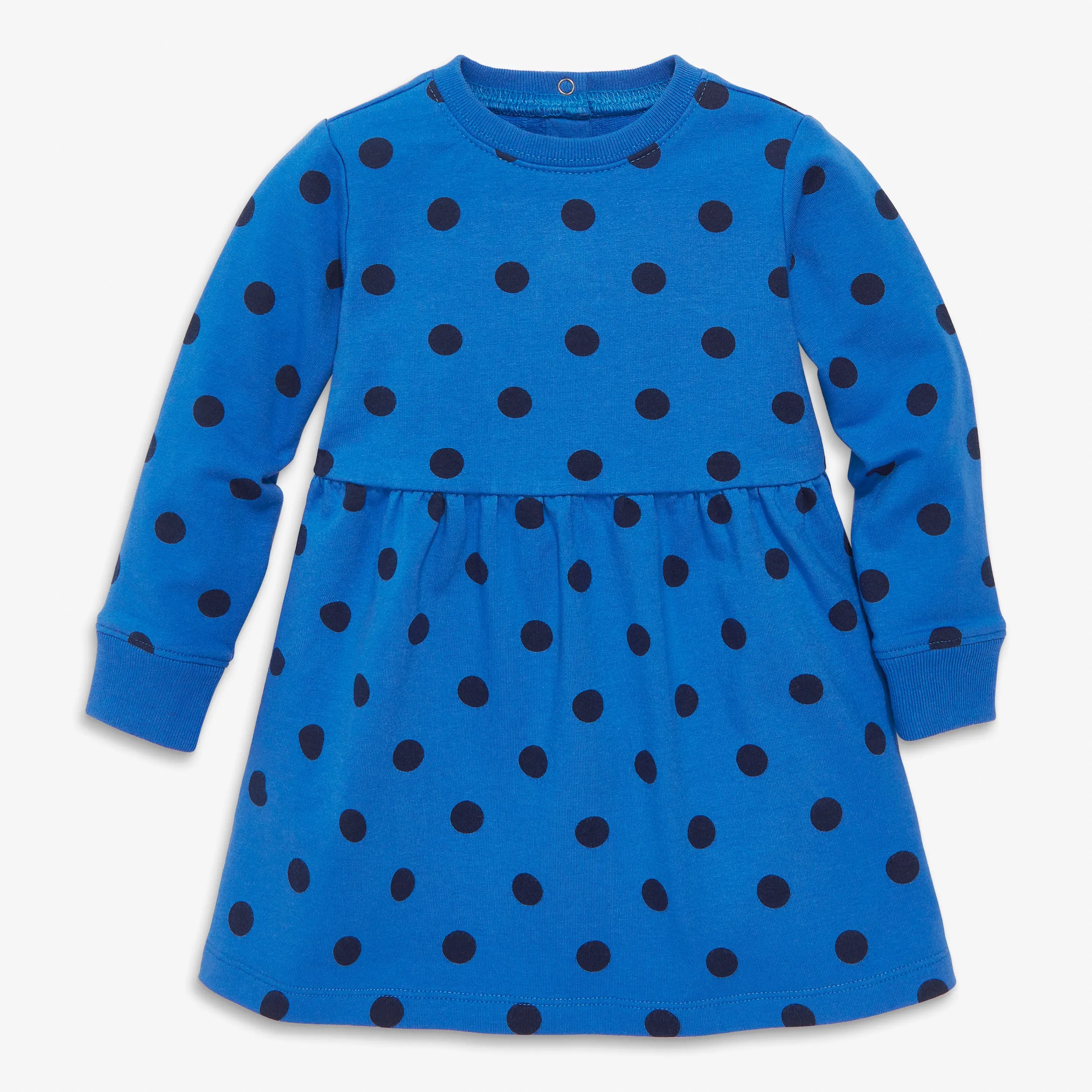 Clearance baby cozy pocket dress in dot