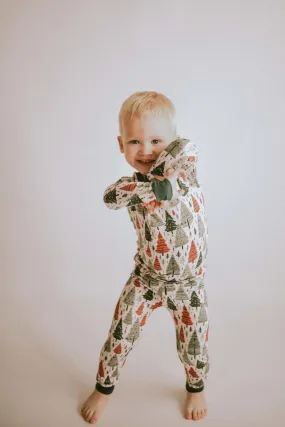 Cozy Christmas Two Piece Bamboo Pajamas