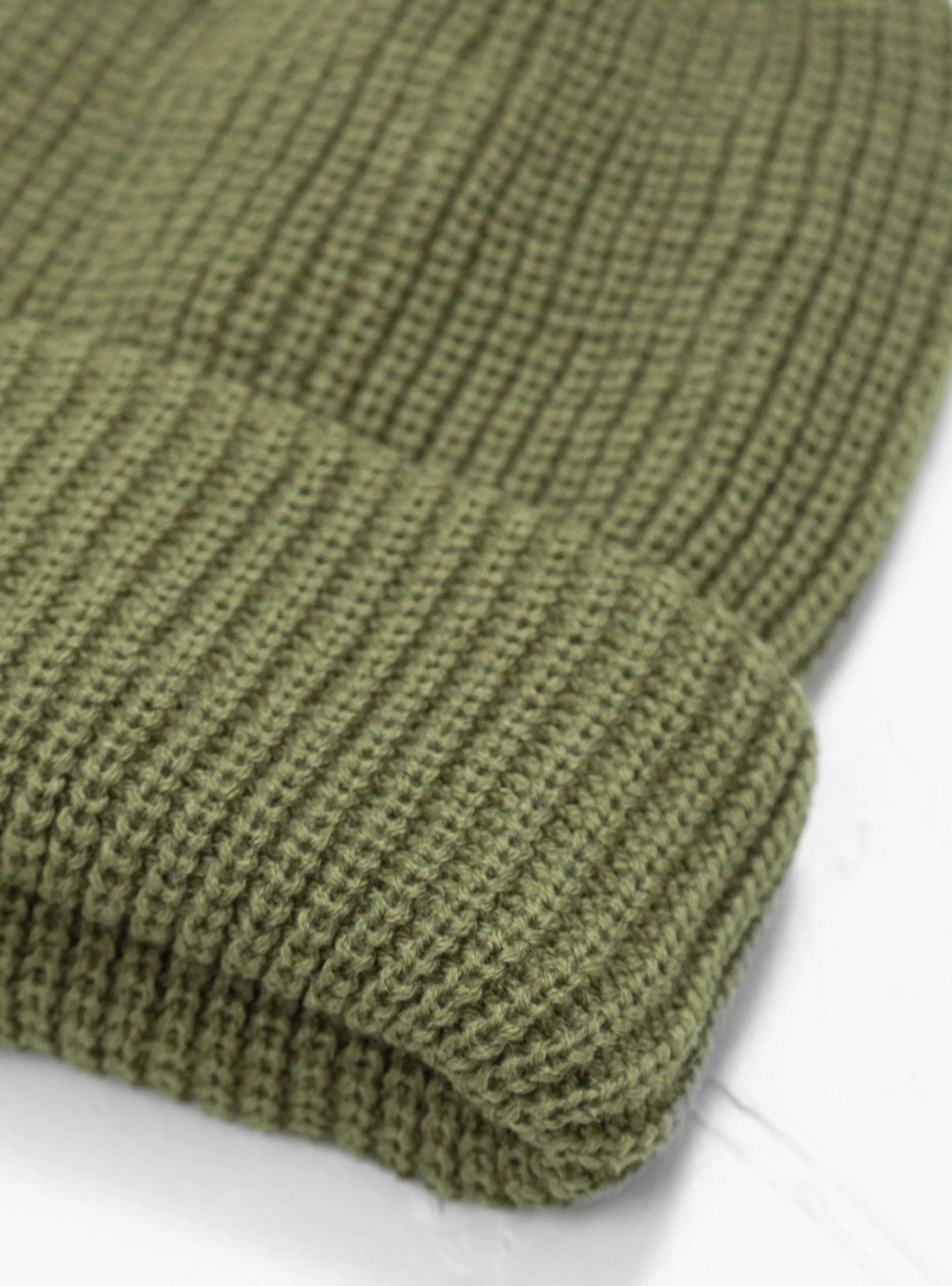 Cozy Chunky Beanie Light Olive