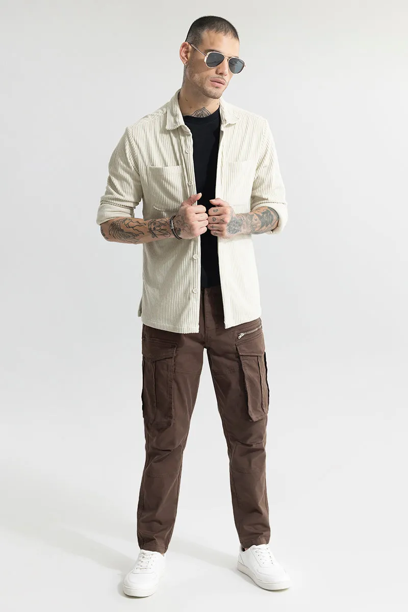 Cozy Cord Cream Shirt