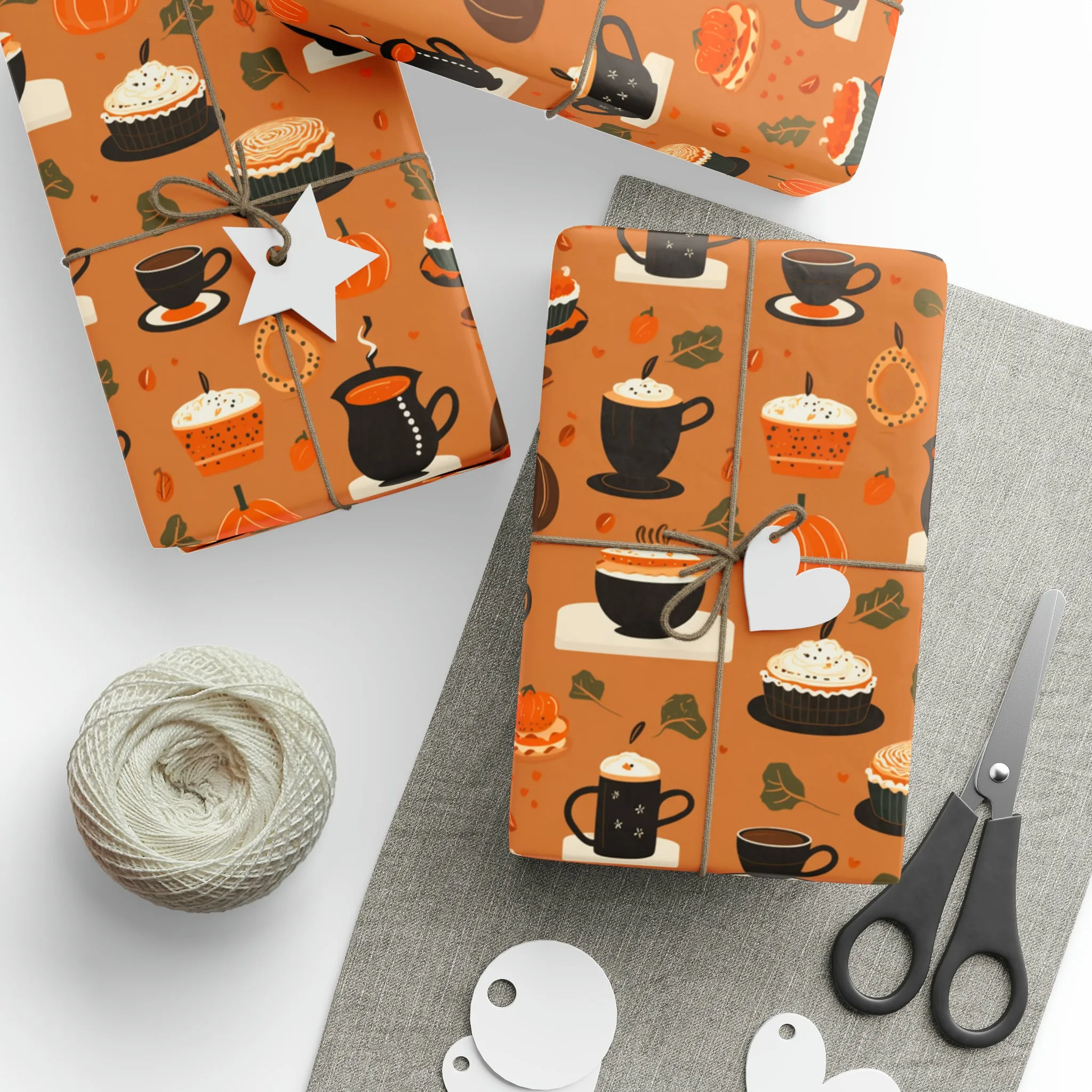 Cozy Drinks Wrapping Paper