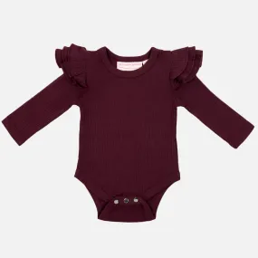 Cozy Long Sleeve Flutter - Port