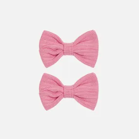 Cozy Mini Bows - Berry Bliss