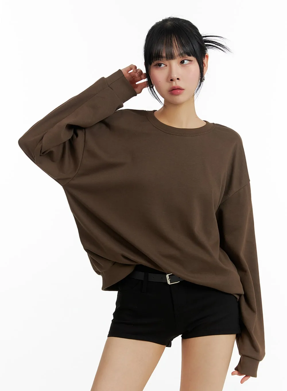 Cozy Oversized Sweatshirt IF402