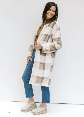 Cozy Plaid Coat