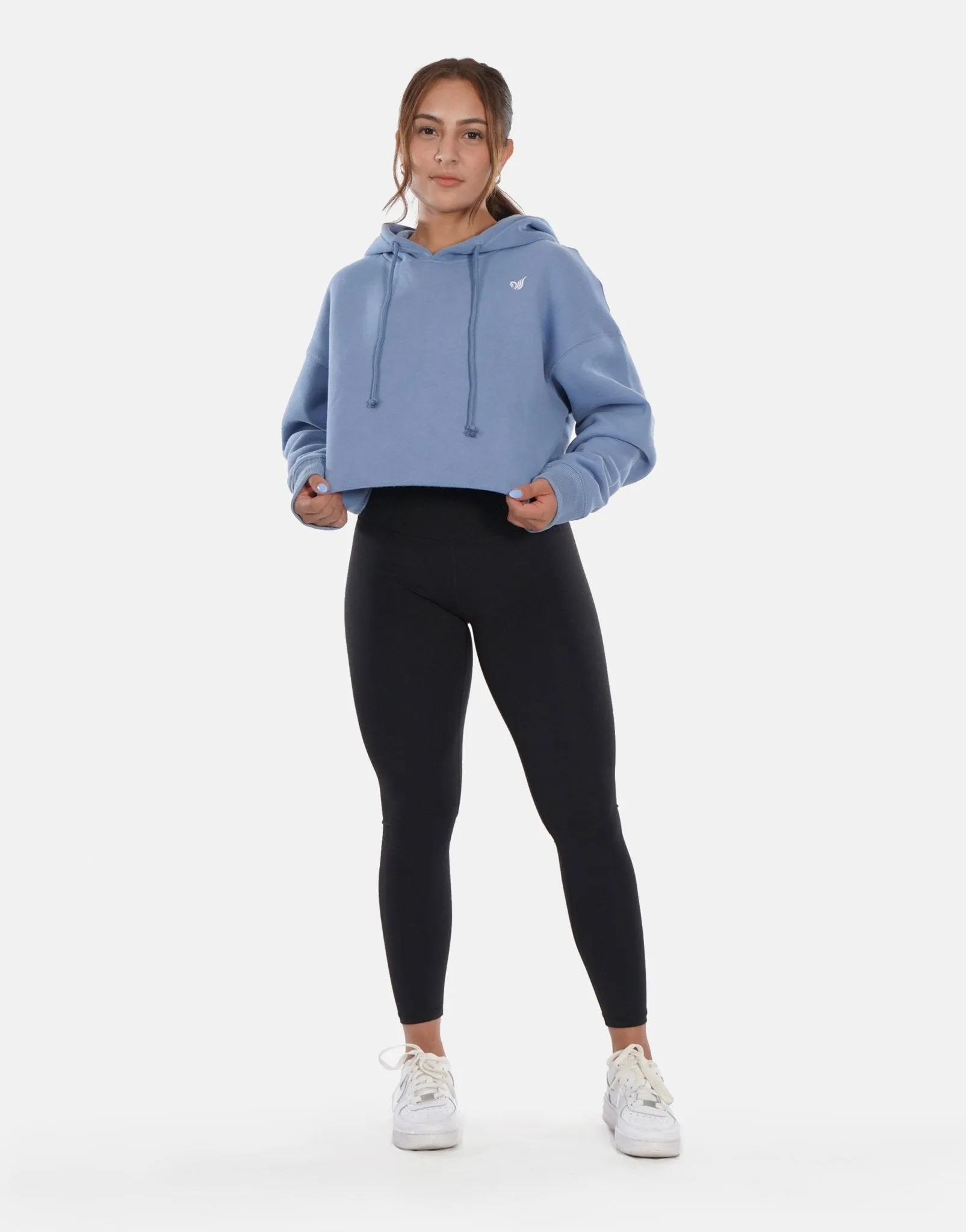 DW Cozy Fleece Cropped Hoodie