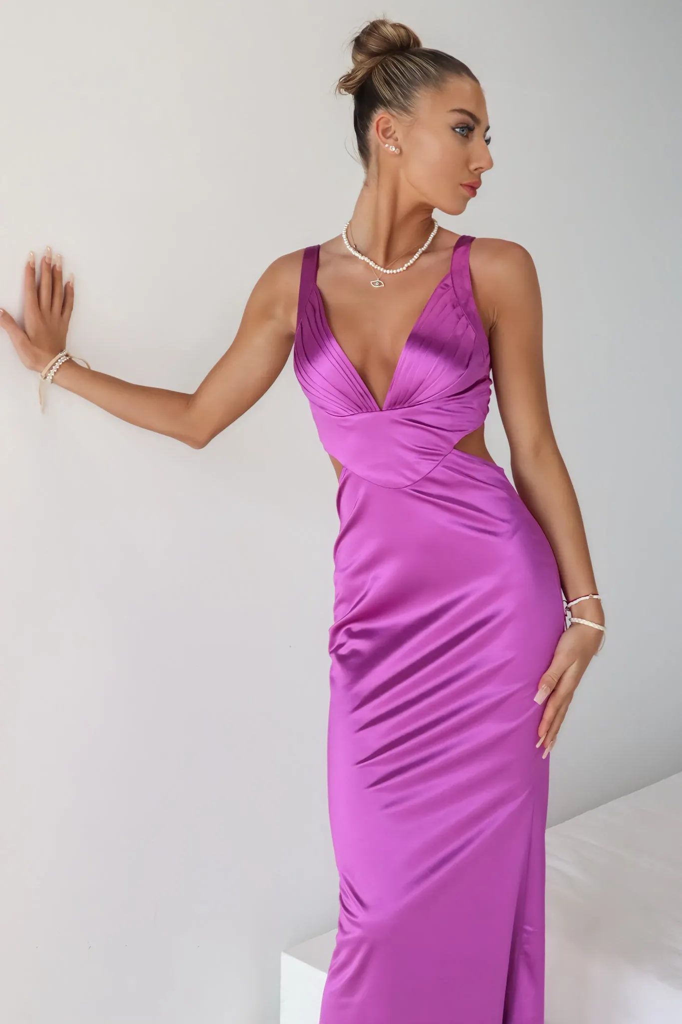 Elizabeth Formal Gown - Purple