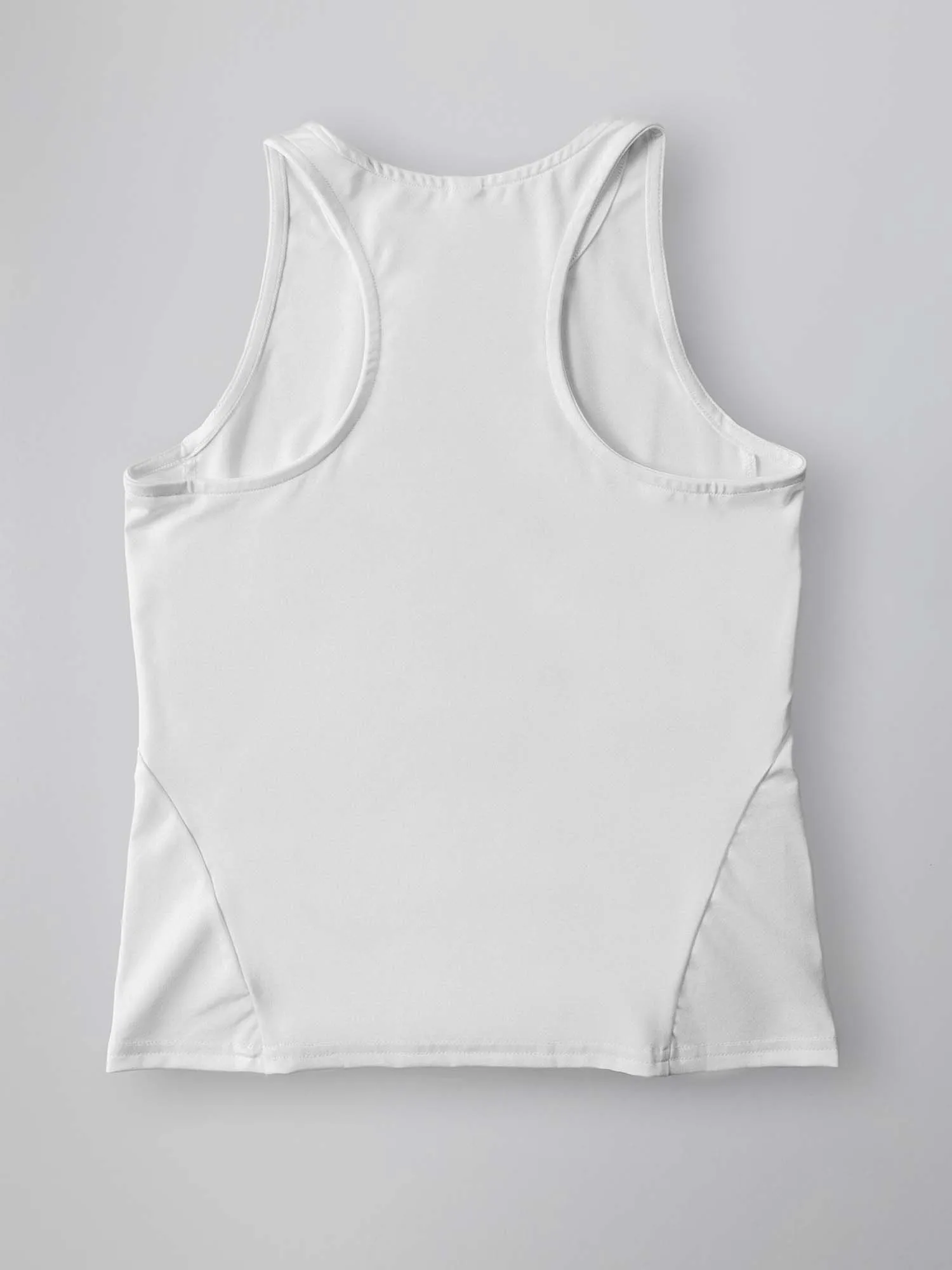 Girls Classic Tank - White