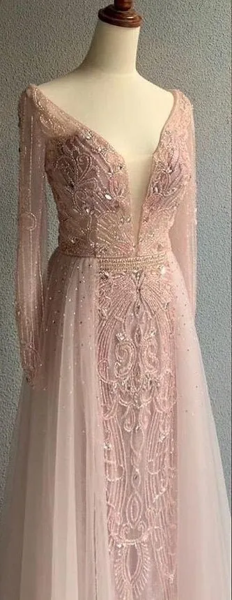 Maren Crystal Beading Luxury Formal Dress