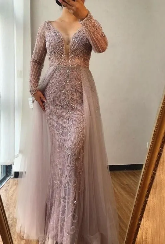 Maren Crystal Beading Luxury Formal Dress