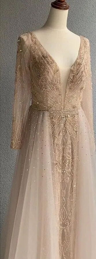 Maren Crystal Beading Luxury Formal Dress