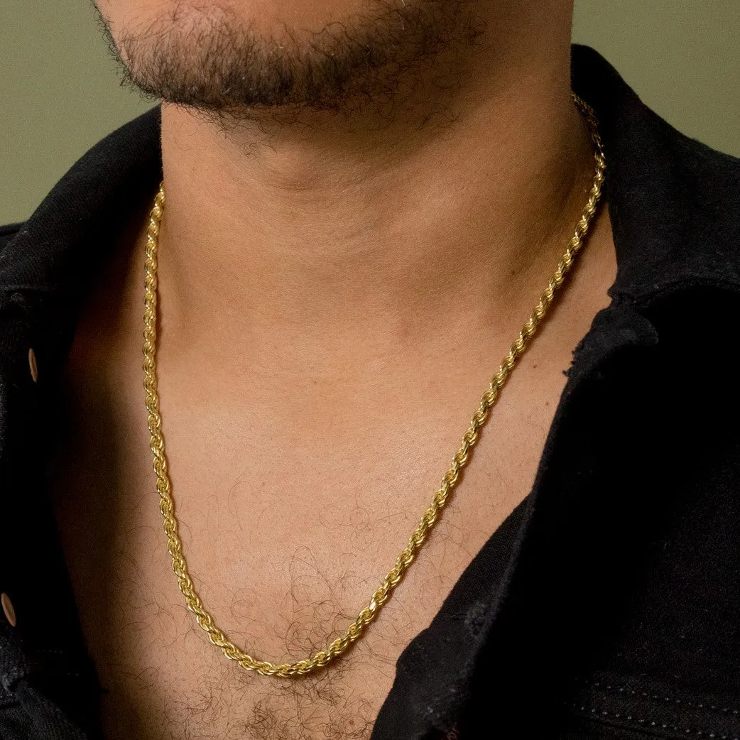 Men's Classic Rope Chain