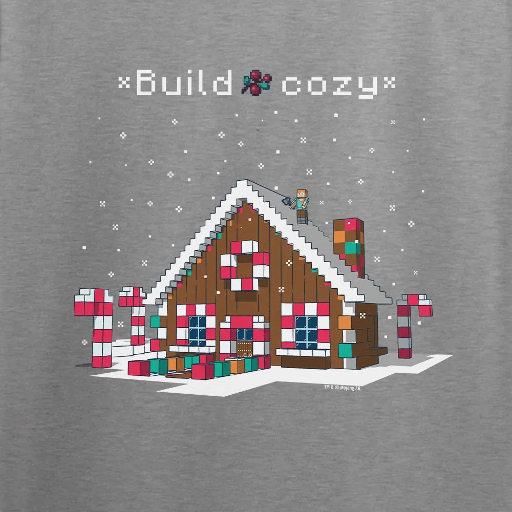 Minecraft Build Cozy Kids Short Sleeve T-Shirt