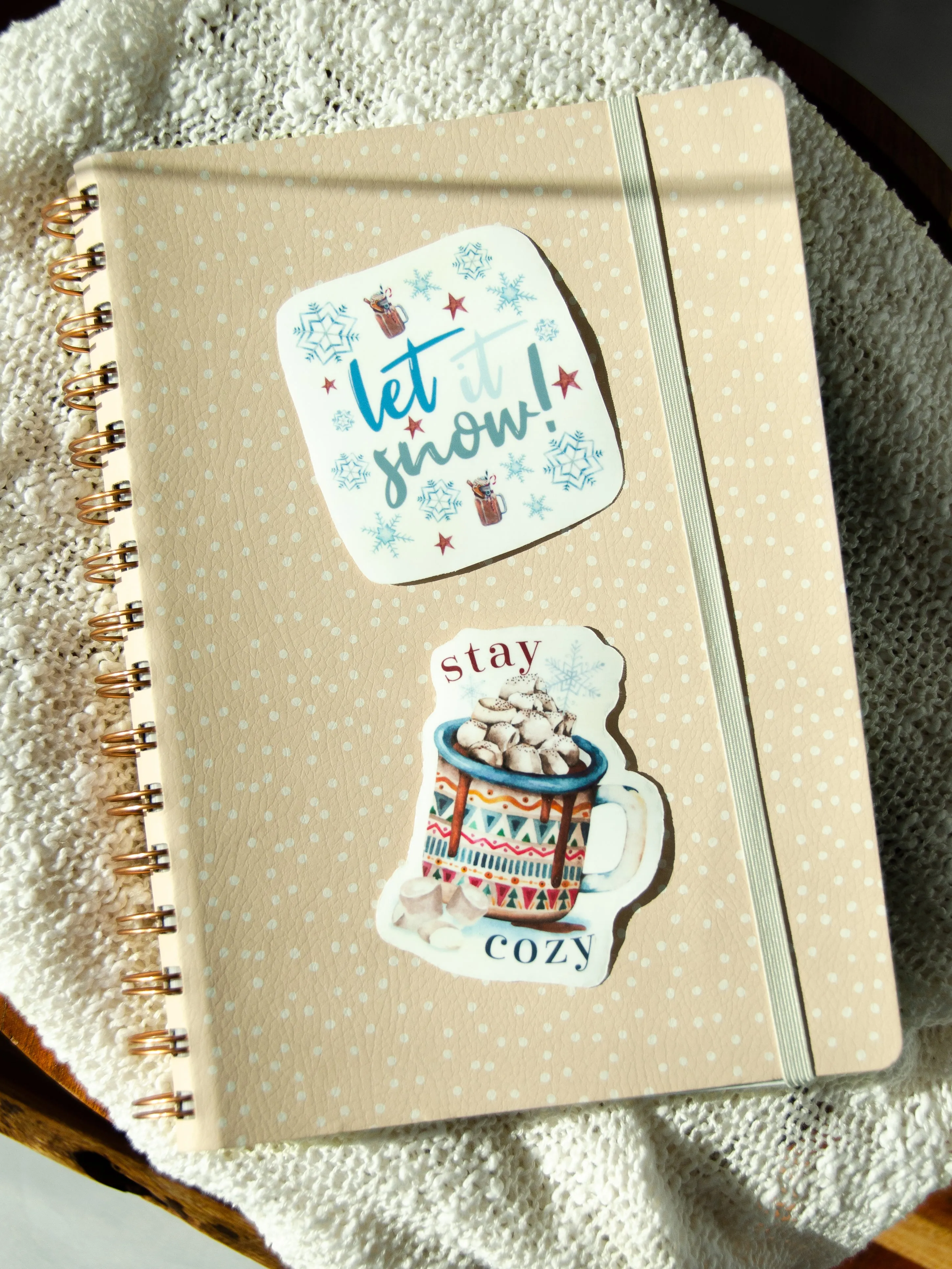 Stay Cozy Hot Chocolate Sticker