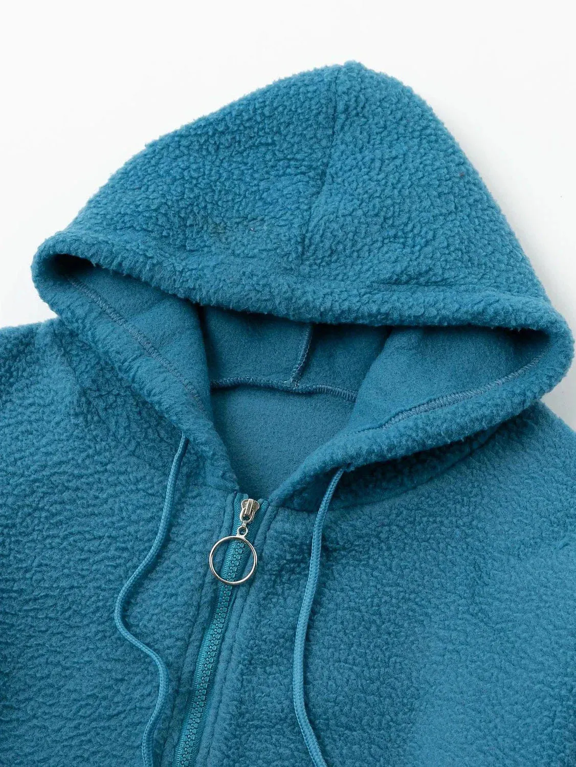 Women's Cozy Hooded Teddy Coat for Fall